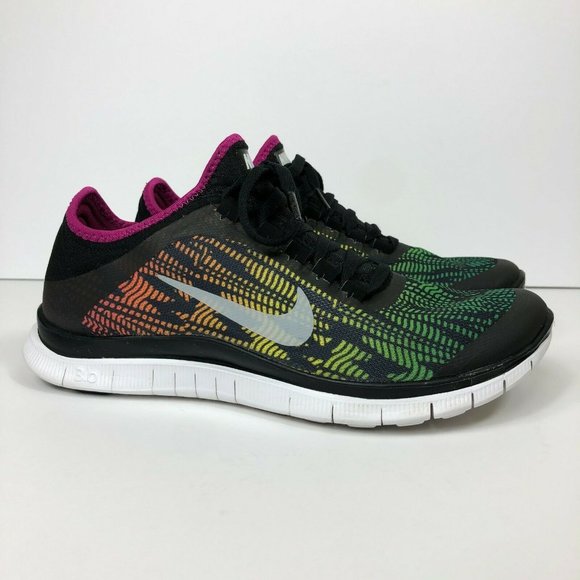 Nike Shoes - Nike Free 3.0 v5 Print Women's Running Shoes